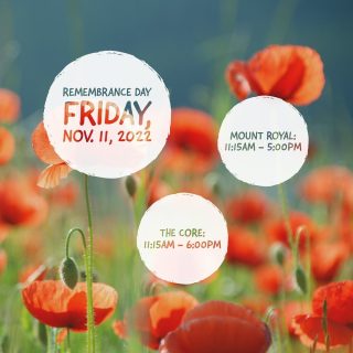 Remembrance Day Hours - both locations *UPDATE* THE CORE IS CLOSING @5 TODAY * ...... ...... #glasses #optical #yycsmallbusiness #retailtherapy #weloveglasses #meetmeon17th #smallbusiness #yyc #yycoptician #brassmonoclestyle #sunglasses #yycglasses #opticanlife #17thave #thecore